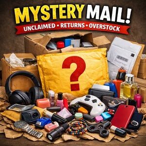 Mystery Mail Unclaimed Overstock Package